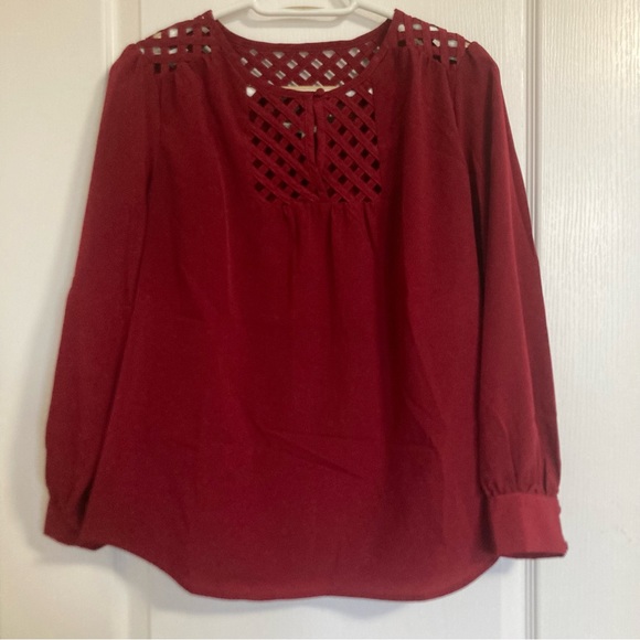 CLEO | Long Sleeve Blouse | Size Medium - Picture 1 of 5